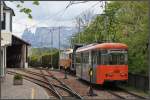 Ex Esslinger Tram in Oberbozen. (08.05.2012)