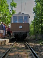 TW2 in Oberbozen bereit zur Fahrgast aufnahme am 07.08.12.