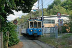 FERROVIA GENOVA CASELLA FGC  NORMALBETRIEB  Beim Triebwagen A1 handelt es sich um das älteste Fahrzeug der FGC.