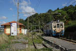 FERROVIA GENOVA CASELLA FGC
NORMALBETRIEB
Triebwagen A 10 beim Passieren der Haltestelle Busalletta als Zug 10 am 5. September 2018.
Foto: Walter Ruetsch