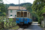FERROVIA GENOVA CASELLA FGC  NORMALBETRIEB  Beim Triebwagen A1 handelt es sich um das älteste Fahrzeug der FGC.