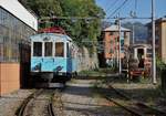 FERROVIA GENOVA CASELLA FGC  NORMALBETRIEB  Beim A2 handelt es sich um den historischen Triebwagen der FGC.