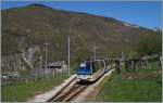 Ohne Halt durchfährt der D 54 P (ein SSIF  Treno Panoramico ) die kleine Station Verigo.