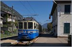 Eine Reise durchs Valle Vigezzo - Außerordentlich lange brauche ich Geduld, um endlich einen  ältern  SSIF Triebzug sehen zu können: Als der SSIF Ferrovia Vigezzina ABe 6/6 33