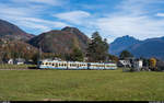 SSIF ABe 4/6 61 und 63 als Centovalli-Express Locarno - Domodossola am 31.
