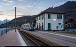 SSIF ABe 8/8 22  Ticino  als Regio Domodossola - Re am 31.
