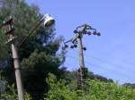 die Luftseilbahn in Castel Gandolfo hat auch schon bessere Zeiten gesehen  07.05.2005