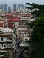 Funicolare Montesanto in Neapel.