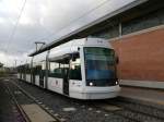 Straenbahn CA02 der FdS in Cagliari.
Metrocagliari (oder auch Metrotranvia di Cagliari) lautet der offizielle Namen der seit 2008 erffneten neuen Straenbahn in Cagliari.
Sie wurde unter Mitnutzung einer vorher bestehenden Strecke der sardischen Schmalspurbahn Ferrovie della Sardegna (FdS) errichtet. Sie wird von der FdS betrieben und hat 
auch deren Spurweite von 950 mm. Eingesetzt werden Gelenkstraenbahnen des Typs 06T von koda. 

2009-10-23 Monserrato-Gottardo 