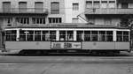 Der ATM Ventotto-Straßenbahnwagen 1670 in Mailand.
