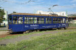 Triebwagen 2000 Sotheby´s  an der Station Ospedale  (Spital) am Ende der Wendeschleife der Line 5. Am 2. September 2026.
