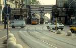 Milano / Mailand ATM SL 1 (GTw 4715) Piazza Cavour im Juli 1987.