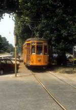 Milano / Mailand SL 30 (Tw 1879) Viale Vittorio Veneto im August 1984.