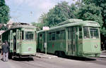 Roma ATAC Linea tranviaria / SL 30 (MRS 2093) / Linea tranviaria / SL 19 (TAS 7037) Piazza del Risorgimento am 17.
