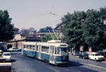Roma / Rom ATAC Linea tranviaria / SL ED (Treno Articolato Stanga, TAS, 7013) Lungotevere in Sassia am 27.