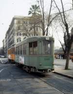 Roma / Rom ATAC SL 30 (MRS-Tw 2265) Piazza del Risorgimento im Februar 1989.