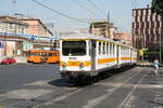 Italia, Roma  Train 421 at Piazza Porta Maggiore  22/7/2006