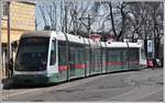 Citway II 9222 der Römer Strassenbahn in Roma Trastevere.