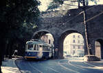 Roma / Rom STEFER STANGA-GTw 508 Via Nola / Viale Castrense (Amphitheatrum Castrense / Aurelianische Stadtmauer) am 25.