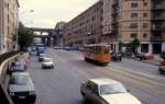 Roma / Rom ATAC SL 13 (Tw 2209) Via Prenestina im Oktober 1990.