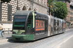 Italia, Roma, ATAC  Tramway 9124 on line 8, at Via Arenula  23/7/2006
