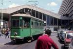 Roma / Rom ATAC SL 12/ (MRS-Tw 2045) Via Daniele Manin / Stazione Centrale Roma-Termini am 21. Juni 1975. 