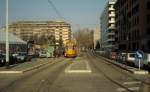 Roma / Rom ATAC SL 19 (GTw 7055) Piazza Antonio Mancini im Februar 1989.