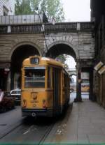 Torino / Turin ATM SL 9 (Tw 3226) Via dell' Arsenale am 5. Juli 1981.