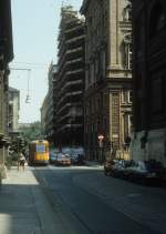 Torino / Turin ATM SL 12 (Tw 3130) Via Lagrange im August 1984.