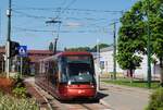 Tw.01 wartet in der Endstelle Marghera auf die Abfahrt in Richtung Mestre Centro.