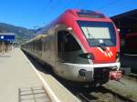 ETR 170 156-3 als REX 1884 (Lienz - Fortezza/Franzensfeste) am 22.4.2015 im Bahnhof Lienz.