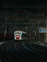 ETR 563 504 f�hrt am 08.07.2026 aus dem Bahnhof Ugovizza-Valbruna in Richtung Tarvisio aus.

——————

Zug:  R 16644
Laufweg: Trieste Centrale ➤ Monfalcone ➤ Palmanova ➤ Udine ➤ Gemona del Friuli ➤ Pontebba Tarvisio Boscoverde
