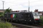 MRCE Dispolok/Compagnia ferroviaria italiana ES 64 F4-408 (E189 408) abgestellt am 1.7.12 in M�nchengladbach Hbf.
