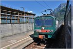 Ähnlich wie der verrottenden Industrieruine ergeht es dem unbekannten Ale Richtung Chiavenna. (28.06.2016)
