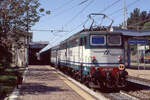 FS 646 109 mit R 2858 Triest - Venedig in Monfalcone, 15.04.2007 - Scan vom Dia