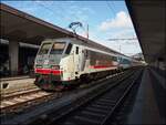 Trenitalia 401 007 in Bahnhof Trieste Centrale am 27.9.2025.