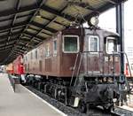 Gleichstromlok EF 10: Die Serie umfasste 41 Loks mit der Achsfolge 1C-C1, Gewicht 97,52 t, Baujahre 1934 - 1941.