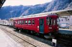 Die Triebwagenserie 301-307 bildet heute das Rckgrat der Bahn; gebaut 1998 (dazu kommen 1 anderer und 3 ganz neue Wagen).