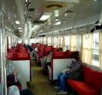 Blick ins Innere des Wagens 3501 von 1995.