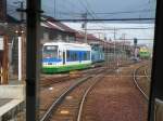 Fukui Strassenbahn.