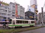 Tokyo Strassenbahn: 8505, einer der 5 Wagen der Serie 8501-8505, gebaut 1990-1993.