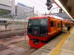 Serie 253-1000: Zug 253-1002 wird in Tokyo-Shinjuku für die Fahrt in die Bergstadt Nikkô bereitgestellt.
