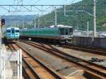 Serie 111 u.113 - auf der Verbindung zwischen Japans Hauptinsel und Shikoku: Zug Nr.