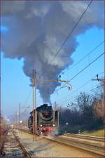 SŽ 06-018 Borsig wendet auf mariborer Dreieck.