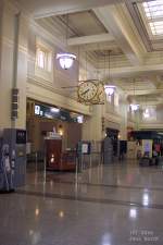 Vancouver Pacific Central Station
Sehr interessanter Bahnhof, von dem nur wirkliche Fernzge nach Toronto oder nach Seattle (mit Anschluss bis nach San Francisco) fahren.