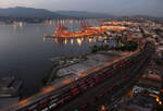 Waterfront Station: gute Nacht! Vancouver, 16.7.2012