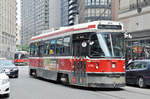 CLRV Tramzug der TTC 4134, auf der Linie 506 unterwegs in Toronto.