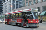 CLRV Tramzug der TTC 4055, auf der Linie 505 unterwegs in Toronto.