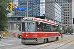 CLRV Tramzug der TTC 4035, auf der Linie 509 unterwegs in Toronto.