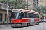 CLRV Tramzug der TTC 4179, auf der Linie 504 unterwegs in Toronto. Die Aufnahme stammt vom 22.07.2017.